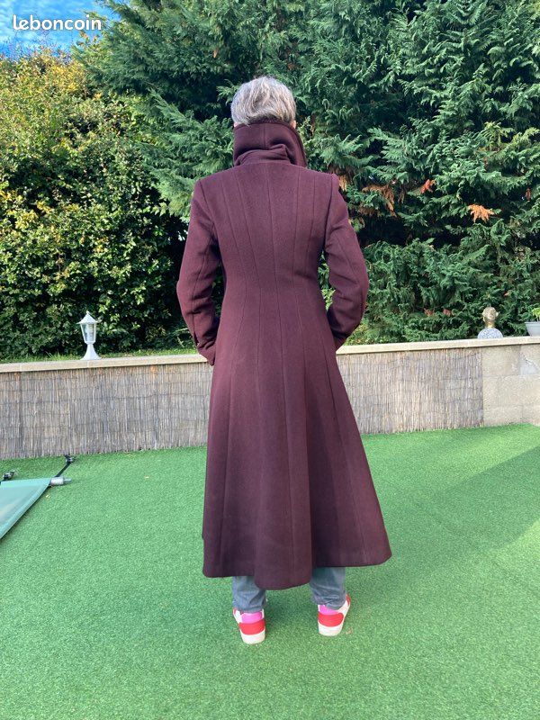 Beau Manteau redingote femme vintage Vêtements