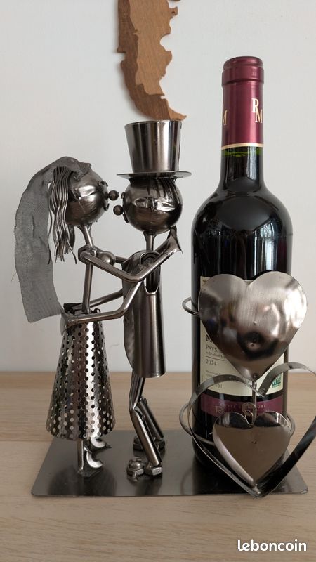 Porte bouteille "couple" (image 1)