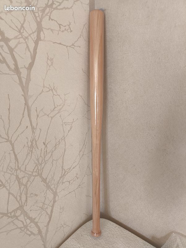 Lot De 4 Battes De Baseball Artisanales En Bois - Blem Non Marquées