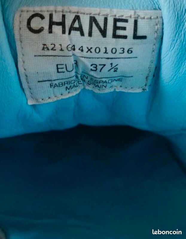 Basket femme Chanel (image 2)