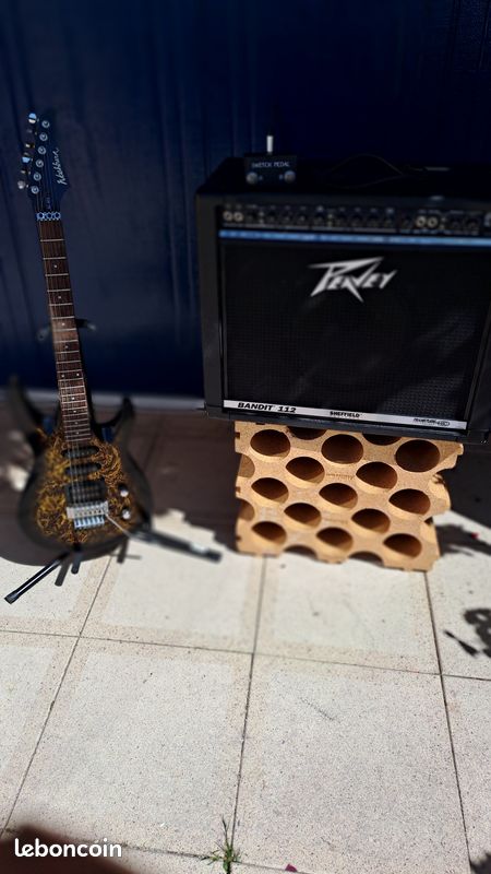 Guitare électrique Washburm est ampli PEAVEY 100w (image 1)