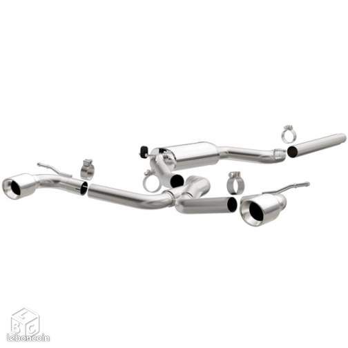 Système d'Echappement après catalyseur Cat-back Performance 3" en inox de marque Magnaflow pour Volkswagen Golf 7 GTI MK7 2.0L Turbo - KC Motors Official Dealer (image 1)
