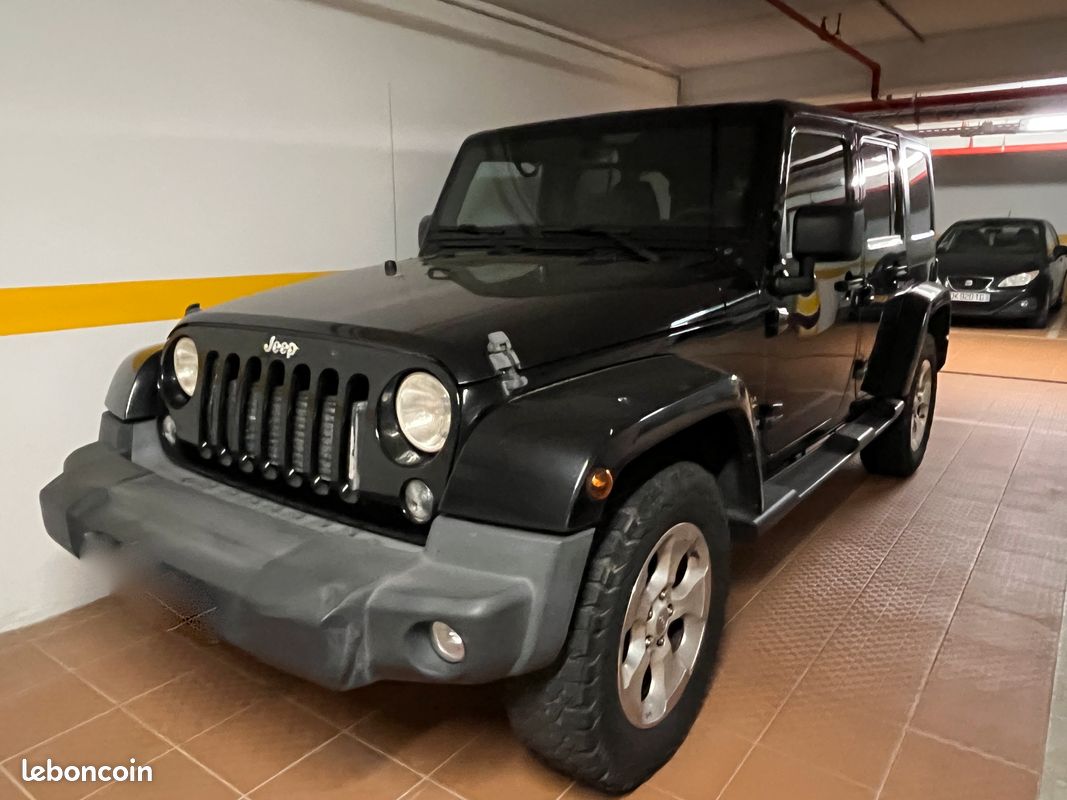 Jeep wrangler sahara 2.8 crd 200 cv boite automatique (image 1)