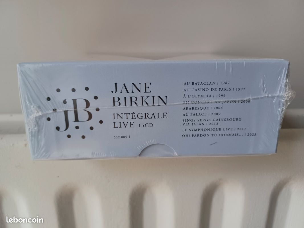 Coffret Jane birkin intégrale live (image 2)