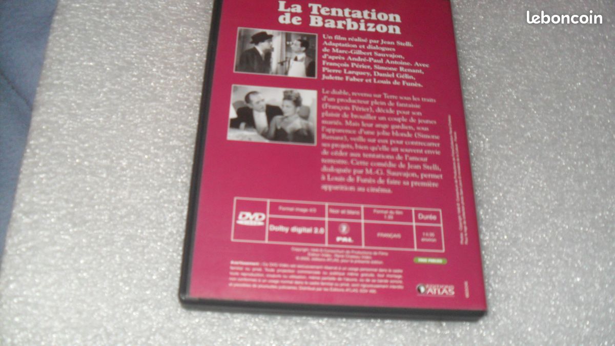 La tentation de barbizon - avec louis de funès - dvd (image 2)
