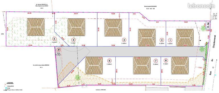 Terrain 414 m² · à Yerville · 55 000 €