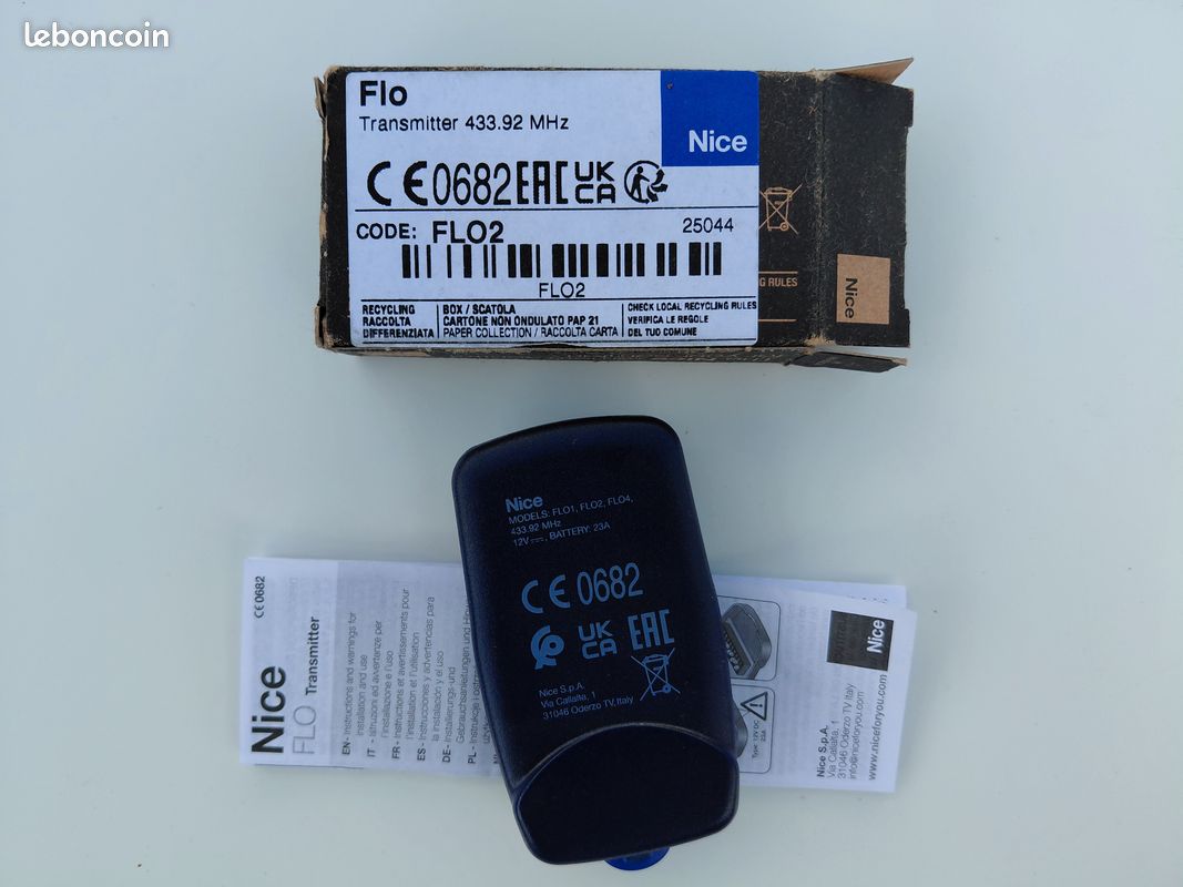 Télécommande NICE Flo 2 (image 3)