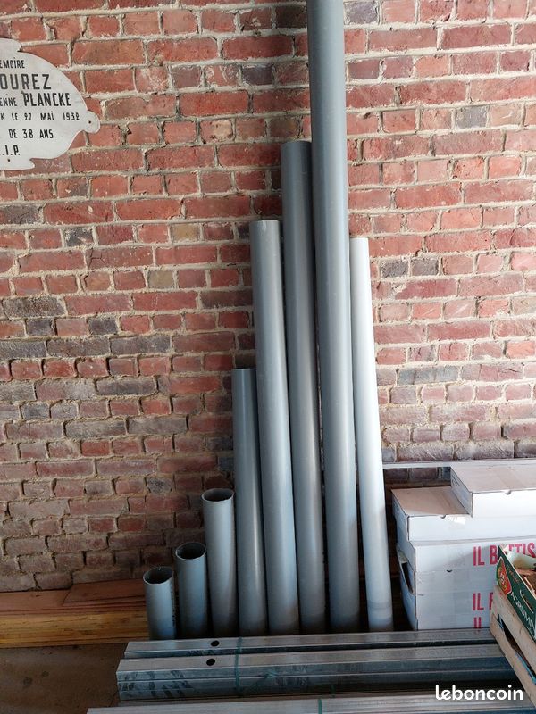 Tuyau évacuation PVC diamètre 80 (image 1)