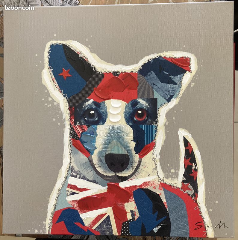 Tableau chien anglais (image 1)