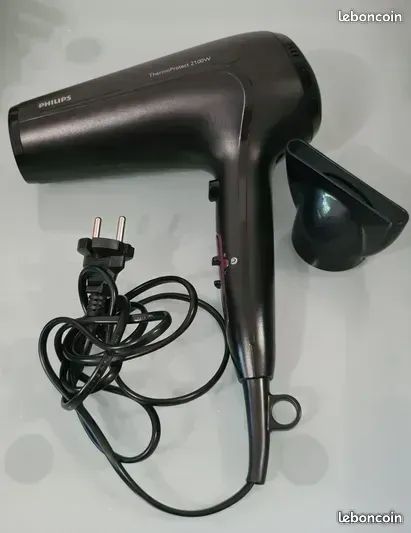Sèche-cheveux Philips SalonDry C1T2 - Très Bon état - Puissant Et Fonctionnel