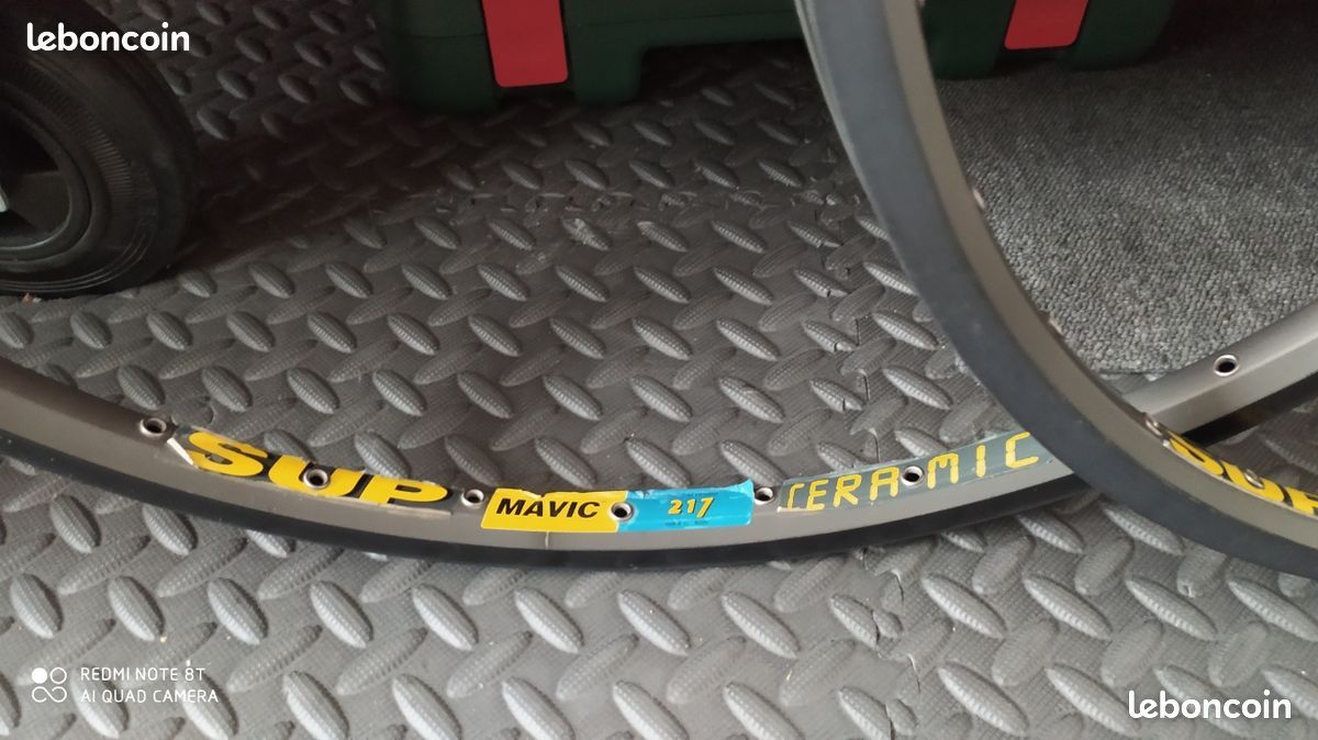 Paire De Roues Rétro VTT 26 Mavic 217 Sup Moyeux Sachs Quartz 32 Trous