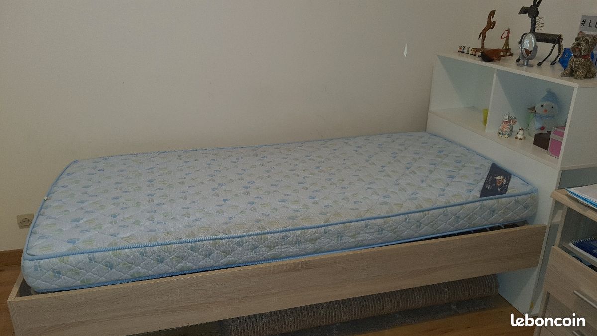 Lit 190×90 avec rangement (image 2)