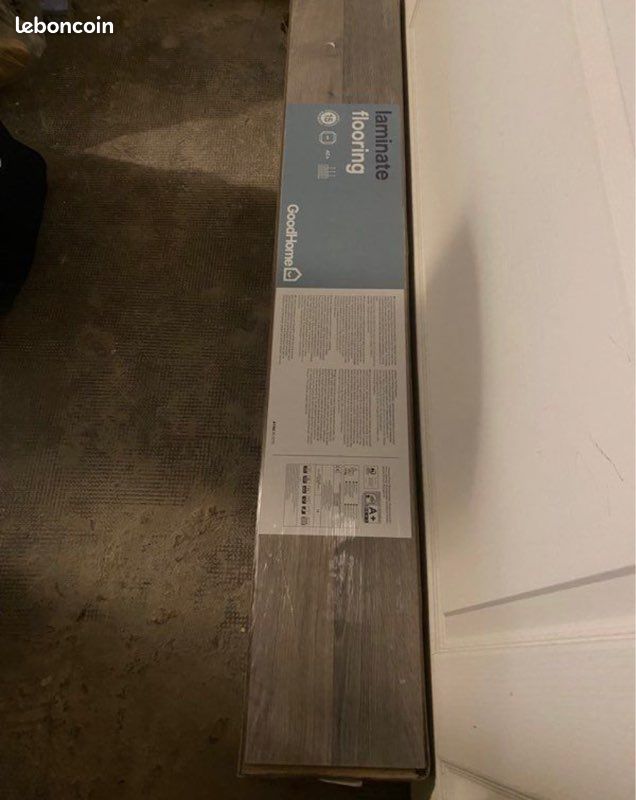 Parquet gris stratifié Addington 1 paquet (image 2)