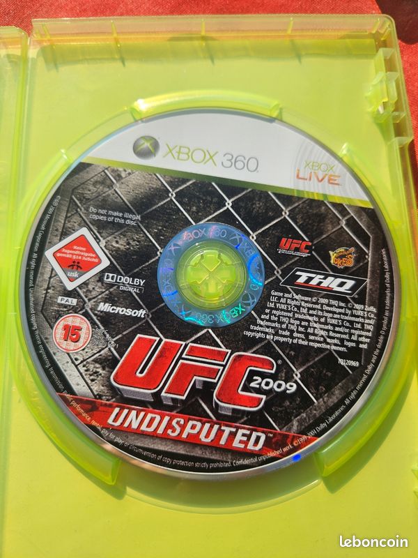 UFC Undisputed 2009 XBOX (image 3)