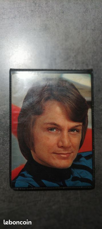 Porte photo porte carte Claude François vintage (image 1)