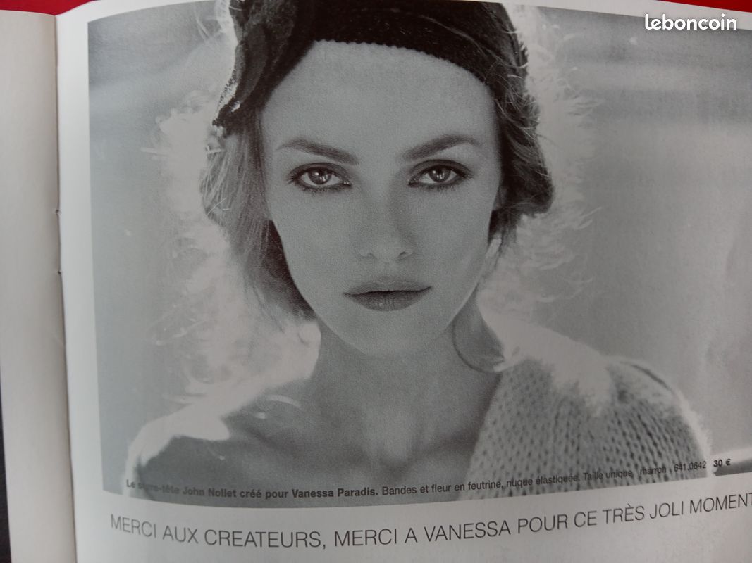 Vanessa Paradis Photos Publicité La Redoute 2003 Mini Catalogue (image 3)