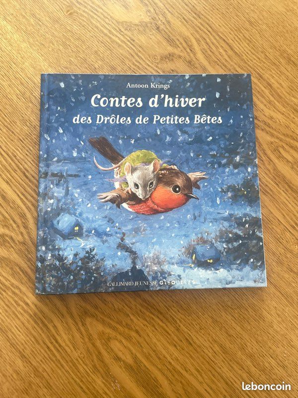 Livre enfant contes d’hiver des drôles de petites bêtes (image 1)