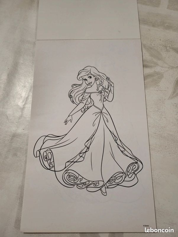 Livret de coloriage Héroïnes Disney (image 2)