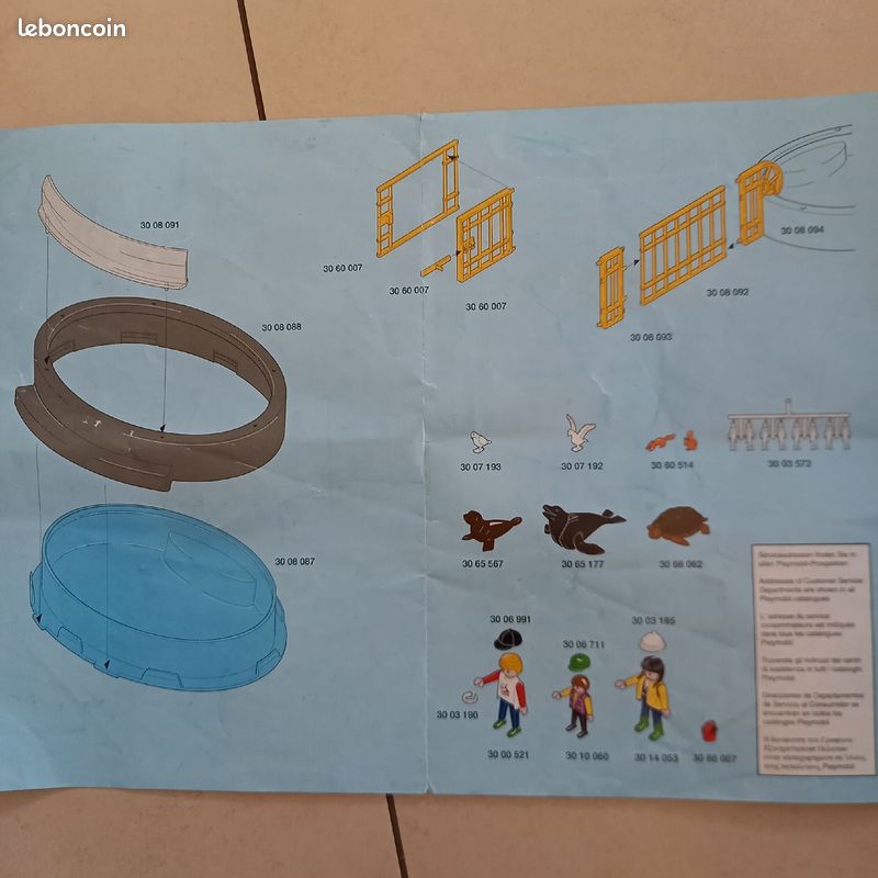 Playmobil Zoo, crocodiles, bassin otaries (image 4)