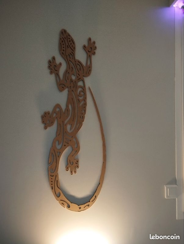 Décoration murale lézard (image 2)