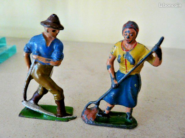 Figurine Britains Johillco Vagabond - Plomb Creux - 1/32 - Jouet Ancien Rare