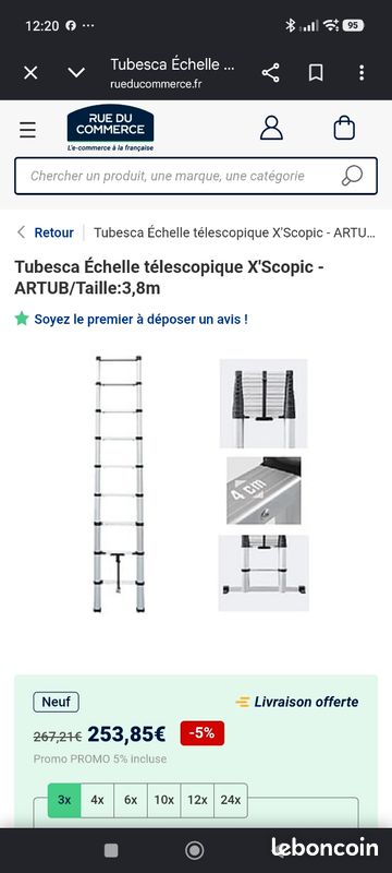 Échelle télescopique (image 6)