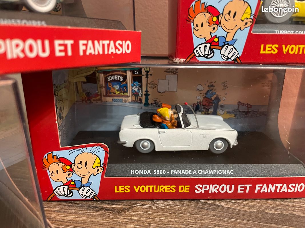 15 Figurines voitures personnages Spirou (image 13)
