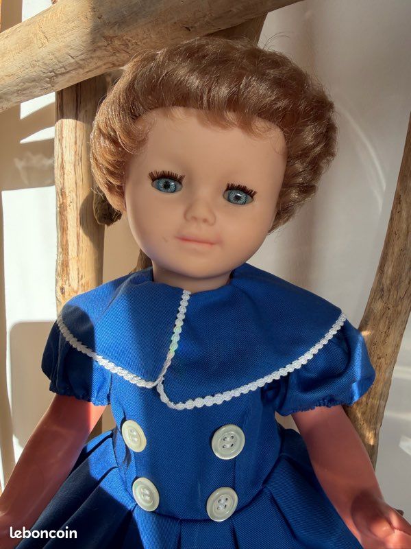 LBC Poupée Rousse Marie Françoise - Mode Et Travaux - Modèle Opéra - 40 Cm - Petitcollin - Neuve En Boîte