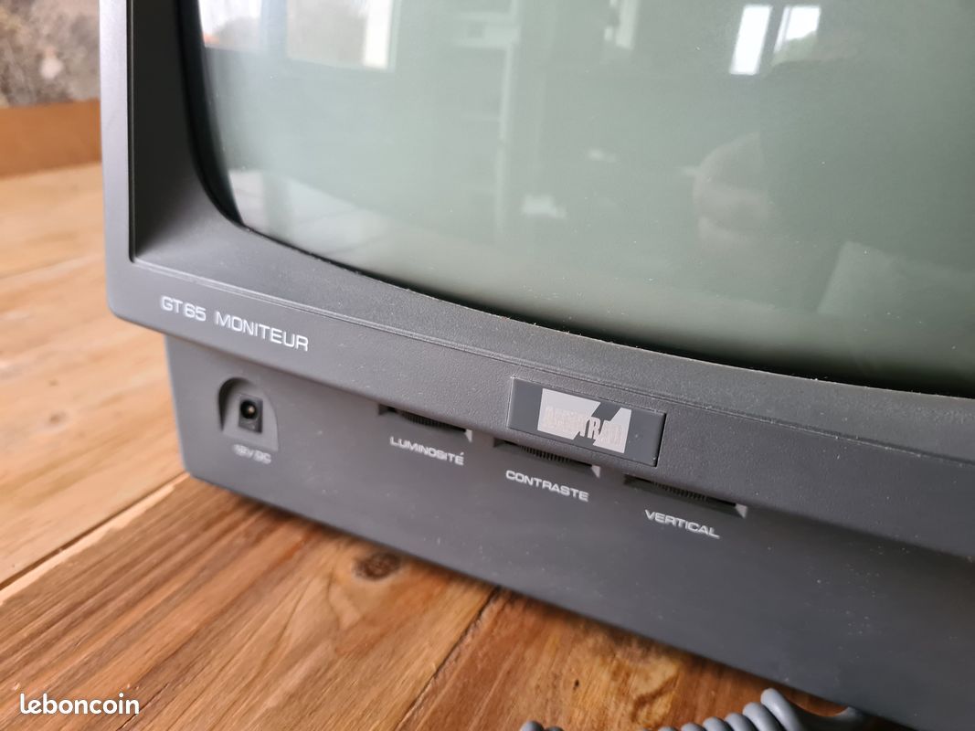 ECRAN MONITEUR GT 65 ☆ Amstrad Cpc 464, 664, 6128 ☆ Monochrome (Vert) ✓ EUR 29,00 - FR