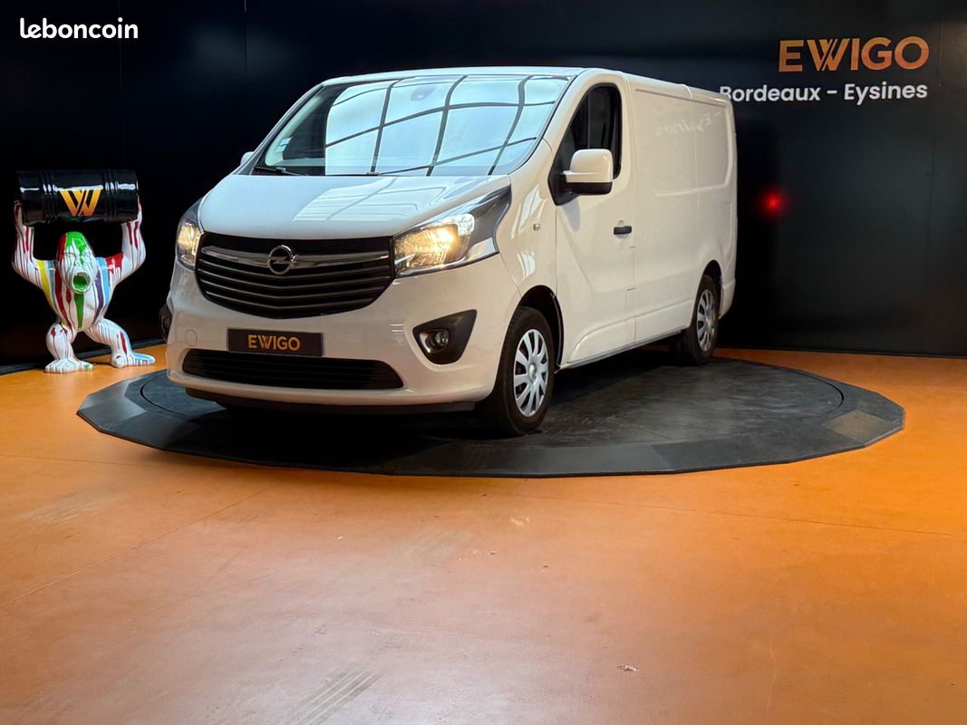 Opel vivaro vu fourgon 1.6 cdti bi-turbo 125 l1h1 ecoflex pack plus clim start-stop / gps / camera / mains-libre (image 13)