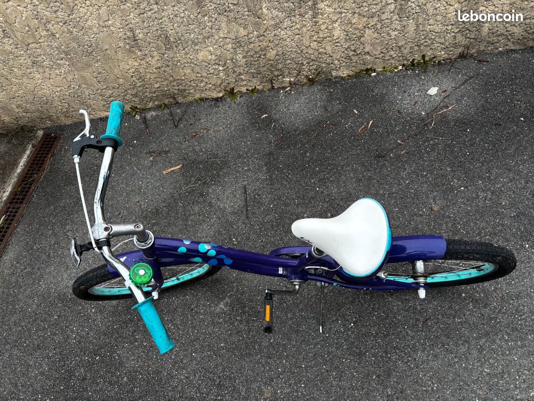 Byox vélo enfants 20 pouces Fashion Girl roues d'entraînement panier au