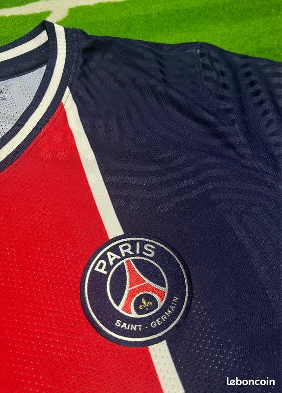 Maillot PSG Nike Player Issue 2020/2021 - Blanc - Taille L - Neymar / Mbappé - Neuf