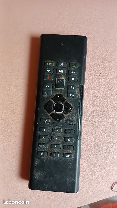 Télécommande SFR QR1-media Pour Décodeur Box Fibre - Occasion, Très Bon état