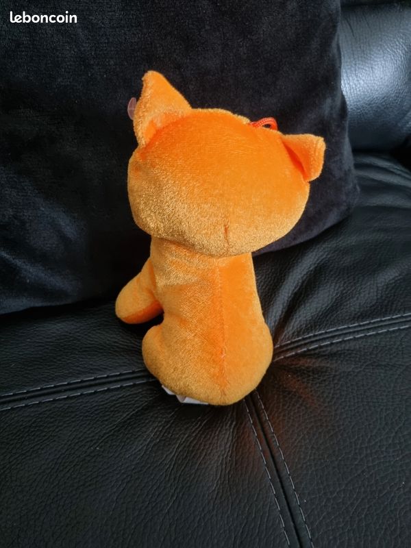 Peluche chat orange (image 2)