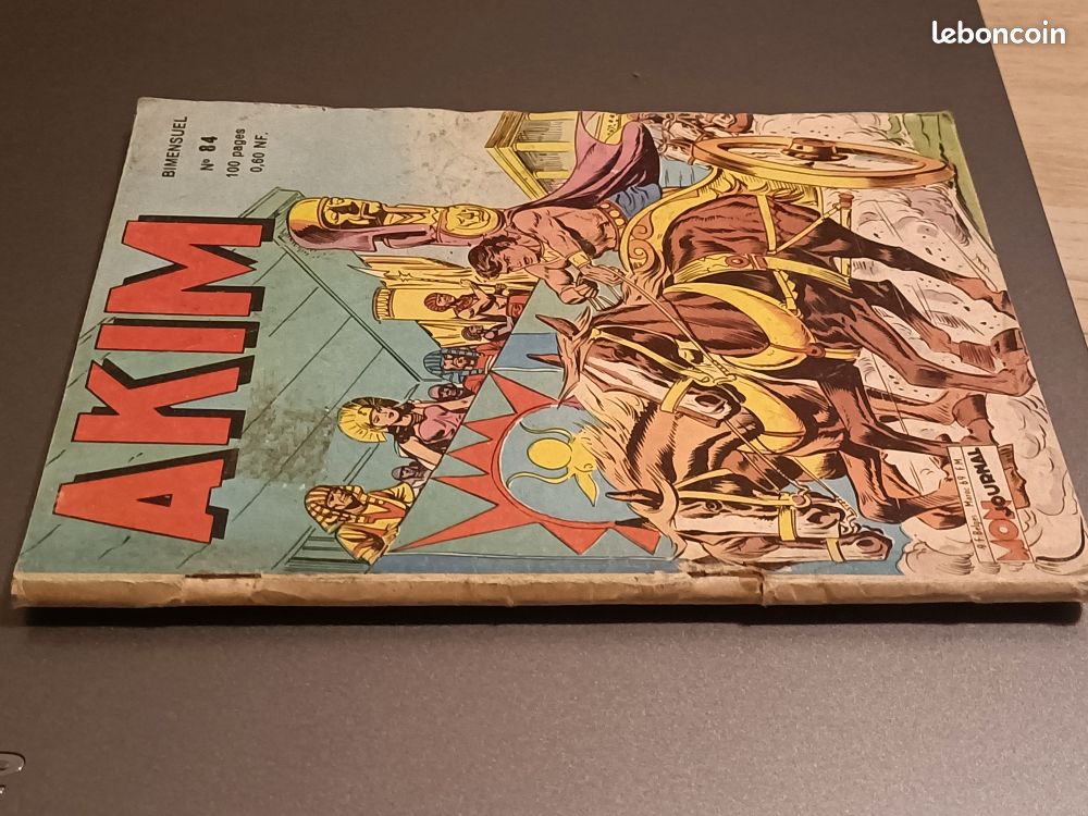BD lot de 10 "AKIM" du N°80 au 89 en BE (image 3)