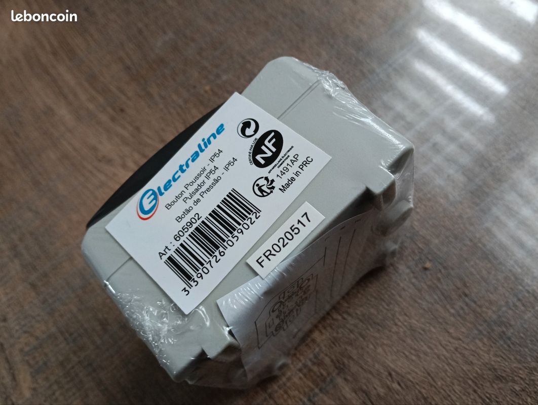 Bouton poussoir electraline (image 2)