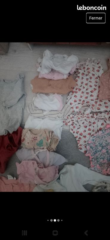 Lot vêtement fille 1mois (image 4)