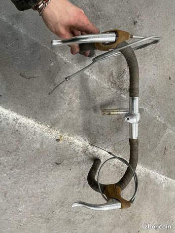 Cintre Potence 3TTT RECORD pour vélo de course ancien années 70/80