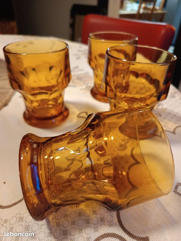 Verres Italy ambrés (image 4)