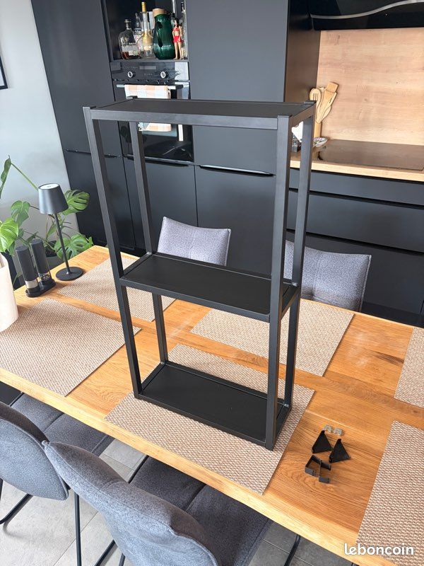 Étagère ENHET IKEA noire (image 1)