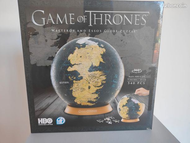 Thrones Westeros Game Of Thrones 3d Globe Puzzle Puzzle GAME