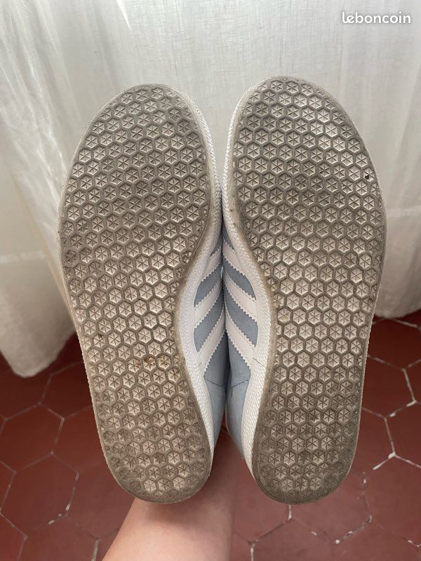 Adidas Gazelle bleu ciel (image 6)
