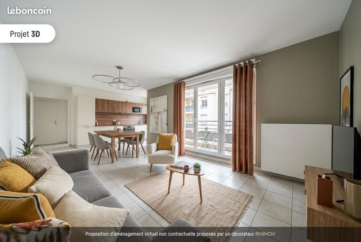 Appartement 3 pièces 68 m² · à Lyon · 68 m² · 255 000 €