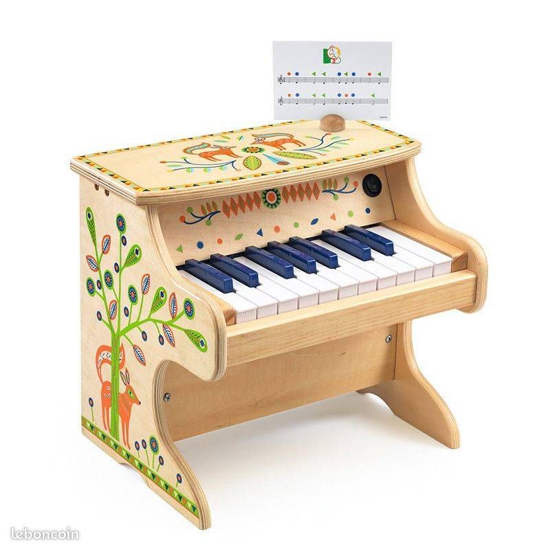 Ancien Piano Jouet Enfant – JOUJOUVILLE – Fabrication Française