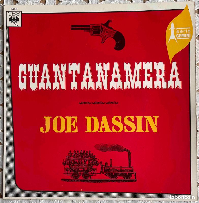 ♥🎼45t🇫🇷 ✷ Joe Dassin (Guatanamera) ✷ 1966 (image 1)
