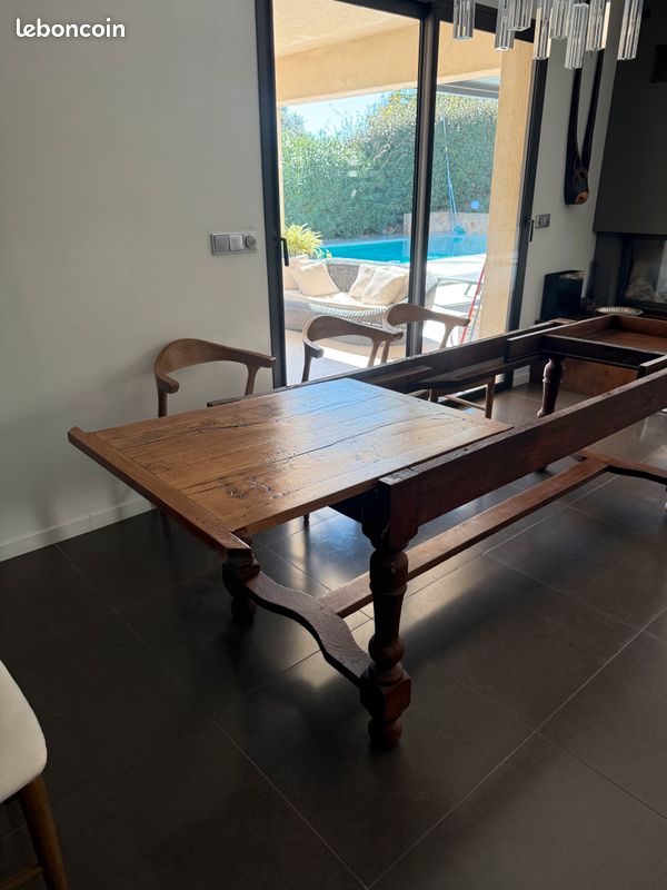 Pieds de table en bois massif (image 6)