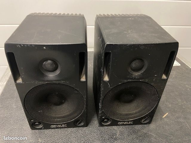 Paire D'Enceintes Monitor Genelec 1029A – Actif Studio – Occasion