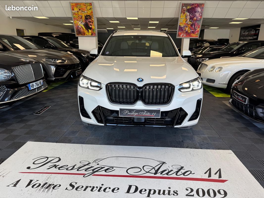 BMW X3 xDrive 30e M Sport LOA 497,32 Euros / Mois Garantie BMW France 07/2027 30 e MSport M-Sport (image 10)