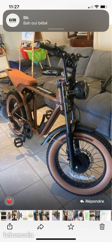 Vélo moto SAMEBIKE (image 1)