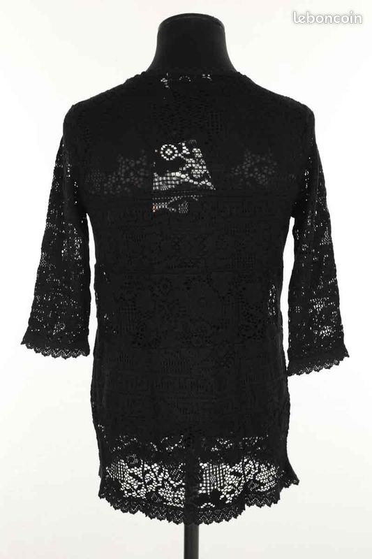 Blouse Noir Isabel Marant Perles - Taille 40 - Neuf Avec étiquettes - Style Ethnic Chic